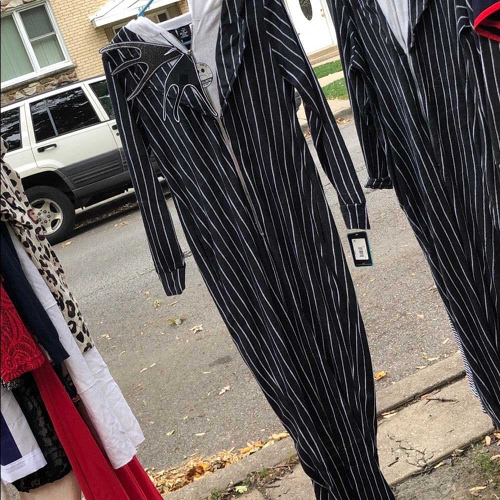 nightmare before elm street jack onesie